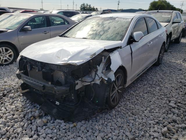 Photo 1 VIN: 5NPE34AB4HH459356 - HYUNDAI SONATA SPO 