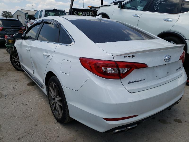 Photo 2 VIN: 5NPE34AB4HH569355 - HYUNDAI SONATA SPO 