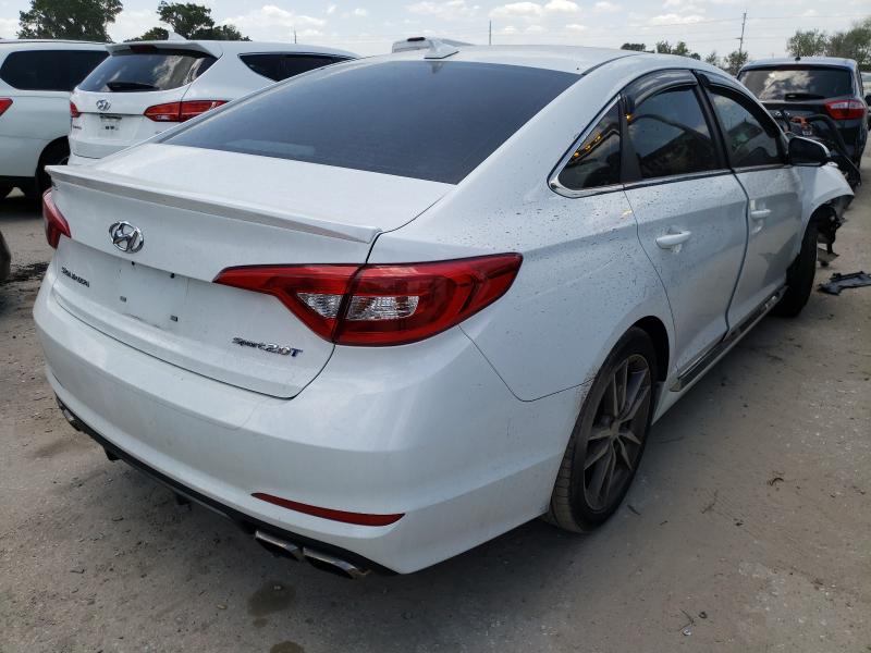 Photo 3 VIN: 5NPE34AB4HH569355 - HYUNDAI SONATA SPO 