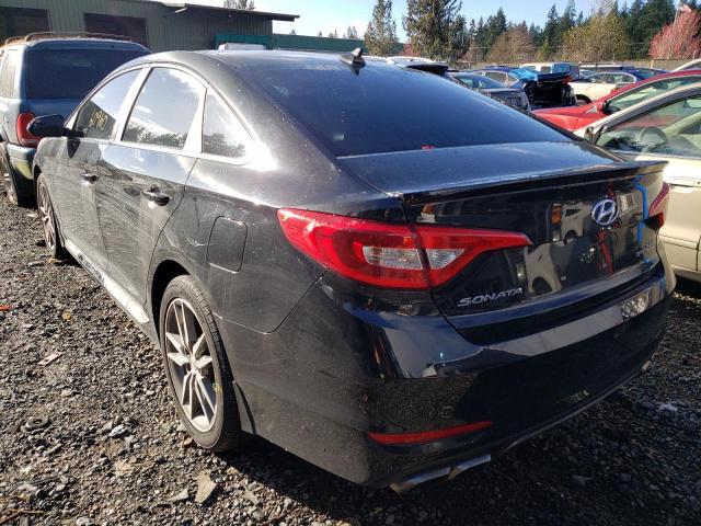 Photo 2 VIN: 5NPE34AB4HH570733 - HYUNDAI SONATA SPO 