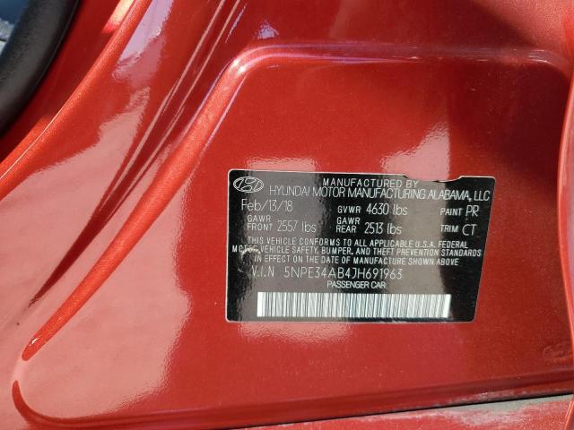 Photo 11 VIN: 5NPE34AB4JH691963 - HYUNDAI SONATA SPO 