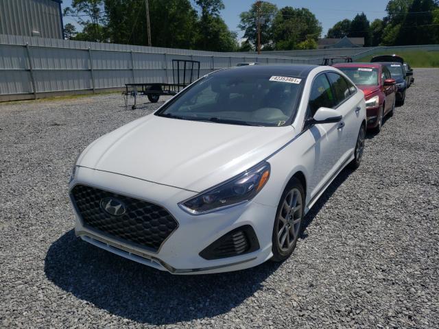 Photo 1 VIN: 5NPE34AB4JH718109 - HYUNDAI SONATA SPO 