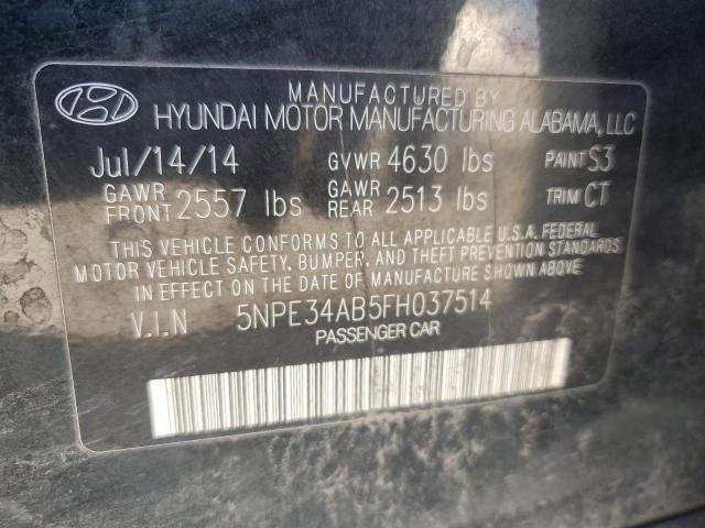 Photo 11 VIN: 5NPE34AB5FH037514 - HYUNDAI SONATA SPO 