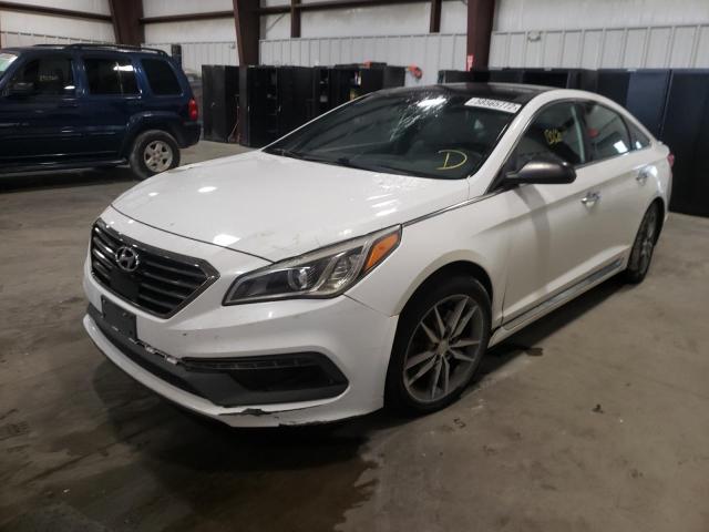 Photo 1 VIN: 5NPE34AB5FH058301 - HYUNDAI SONATA SPO 