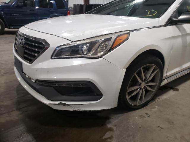 Photo 8 VIN: 5NPE34AB5FH058301 - HYUNDAI SONATA SPO 