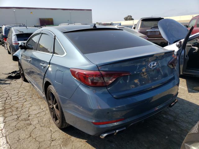 Photo 2 VIN: 5NPE34AB5FH072750 - HYUNDAI SONATA SPO 