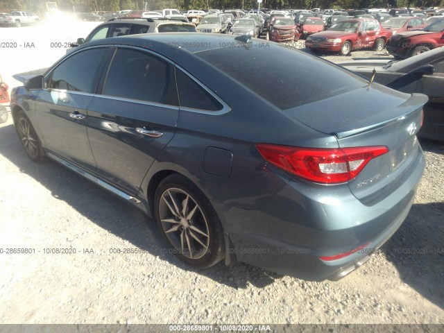 Photo 2 VIN: 5NPE34AB5FH074126 - HYUNDAI SONATA 