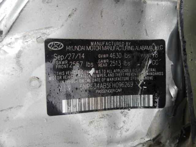 Photo 9 VIN: 5NPE34AB5FH096269 - HYUNDAI SONATA SPO 