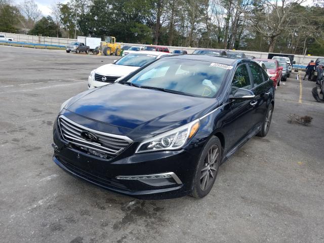 Photo 1 VIN: 5NPE34AB5FH110672 - HYUNDAI SONATA SPO 