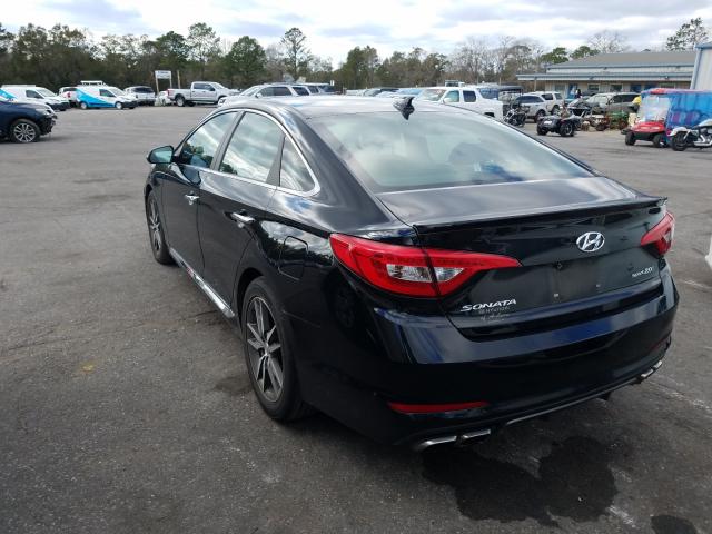 Photo 2 VIN: 5NPE34AB5FH110672 - HYUNDAI SONATA SPO 