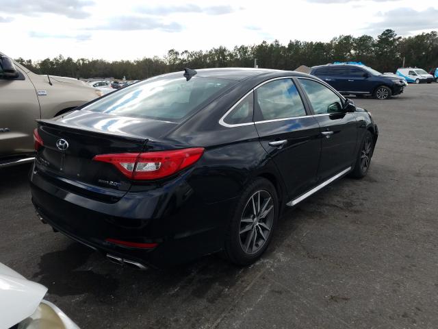 Photo 3 VIN: 5NPE34AB5FH110672 - HYUNDAI SONATA SPO 