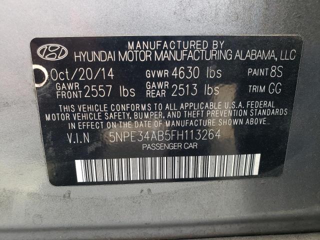 Photo 11 VIN: 5NPE34AB5FH113264 - HYUNDAI SONATA SPO 