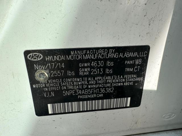 Photo 9 VIN: 5NPE34AB5FH136382 - HYUNDAI SONATA SPO 