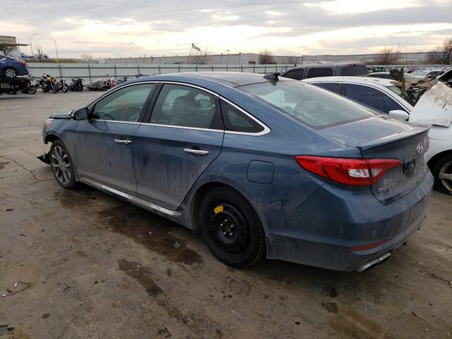 Photo 2 VIN: 5NPE34AB5FH151433 - HYUNDAI SONATA SPO 