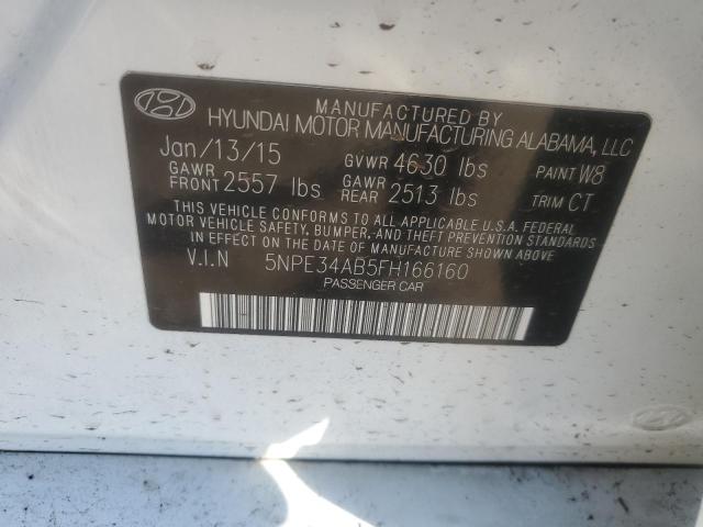 Photo 11 VIN: 5NPE34AB5FH166160 - HYUNDAI SONATA SPO 