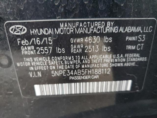 Photo 11 VIN: 5NPE34AB5FH188112 - HYUNDAI SONATA SPO 