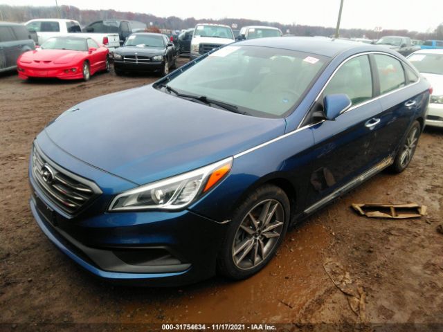 Photo 1 VIN: 5NPE34AB5FH196243 - HYUNDAI SONATA 