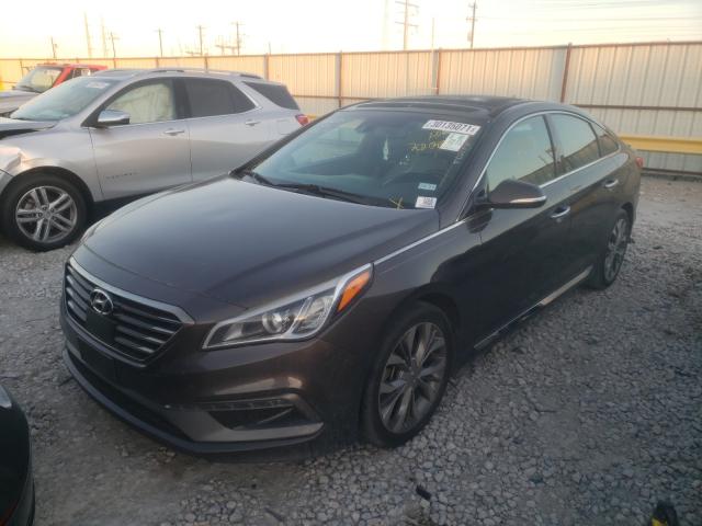 Photo 1 VIN: 5NPE34AB5FH202039 - HYUNDAI SONATA SPO 