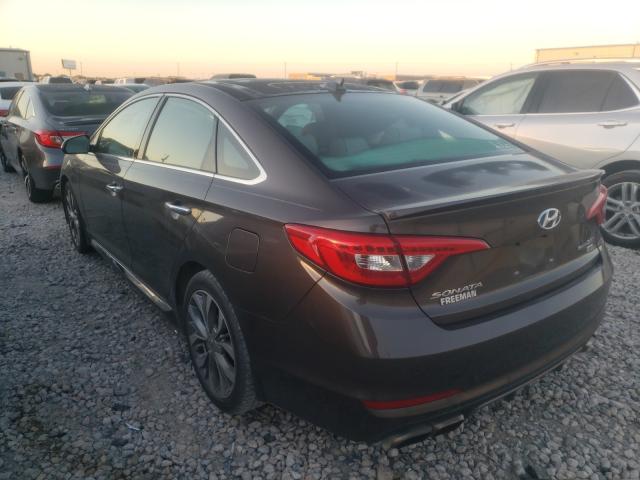 Photo 2 VIN: 5NPE34AB5FH202039 - HYUNDAI SONATA SPO 