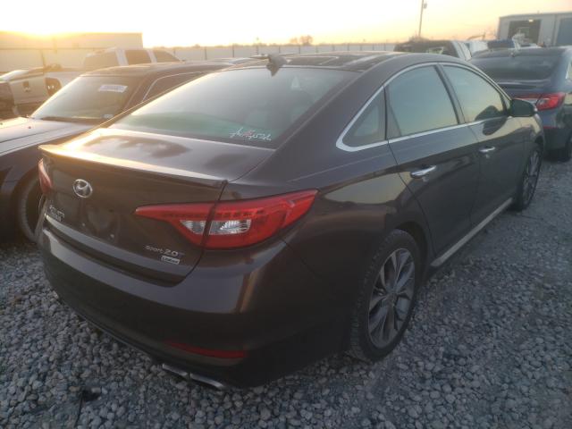 Photo 3 VIN: 5NPE34AB5FH202039 - HYUNDAI SONATA SPO 