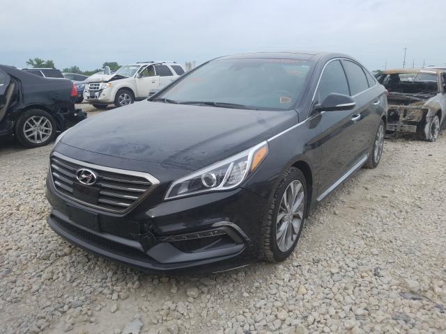 Photo 1 VIN: 5NPE34AB5FH241410 - HYUNDAI SONATA SPO 