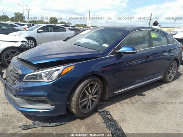 Photo 1 VIN: 5NPE34AB5HH454022 - HYUNDAI SONATA 