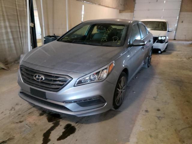 Photo 1 VIN: 5NPE34AB5HH553701 - HYUNDAI SONATA 