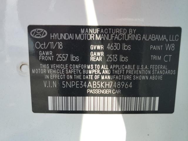 Photo 11 VIN: 5NPE34AB5KH748964 - HYUNDAI SONATA 