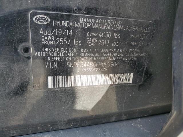 Photo 11 VIN: 5NPE34AB6FH066908 - HYUNDAI SONATA 