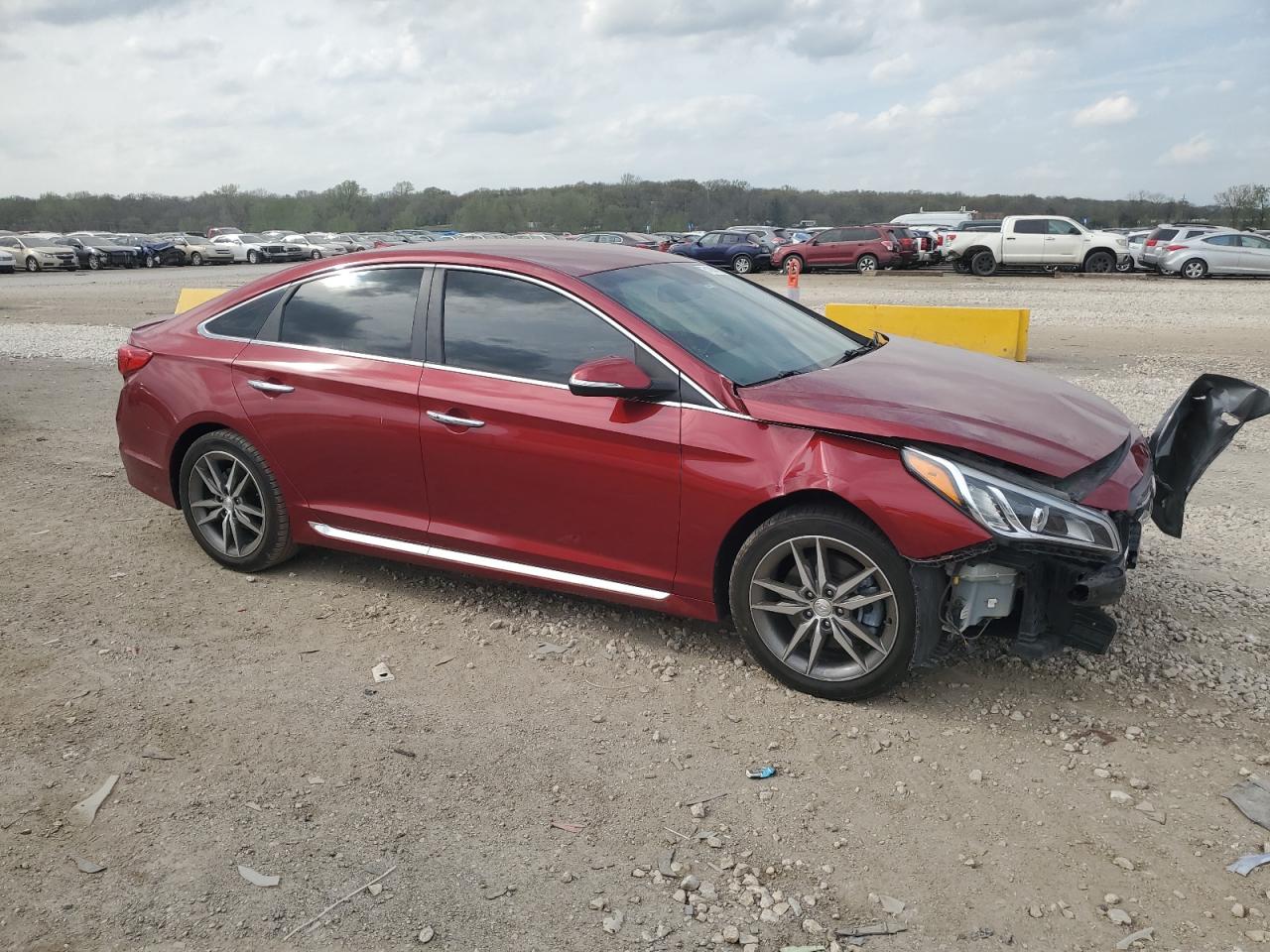 Photo 3 VIN: 5NPE34AB6FH083868 - HYUNDAI SONATA 