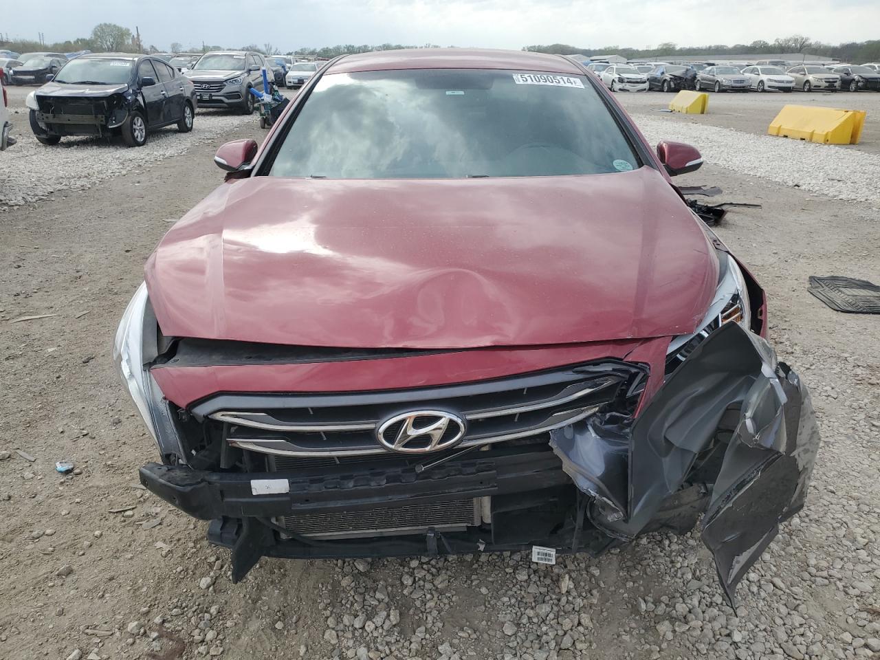 Photo 4 VIN: 5NPE34AB6FH083868 - HYUNDAI SONATA 