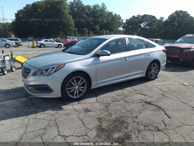 Photo 1 VIN: 5NPE34AB6FH091131 - HYUNDAI SONATA 