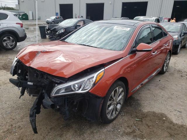 Photo 1 VIN: 5NPE34AB6FH117940 - HYUNDAI SONATA SPO 