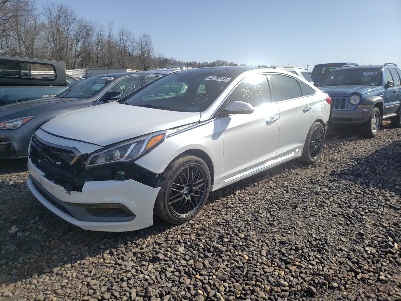 Photo 1 VIN: 5NPE34AB6FH161274 - HYUNDAI SONATA SPO 