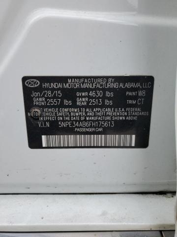 Photo 11 VIN: 5NPE34AB6FH175613 - HYUNDAI SONATA SPO 