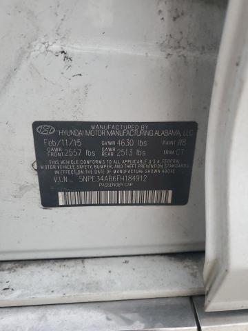 Photo 11 VIN: 5NPE34AB6FH184912 - HYUNDAI SONATA SPO 