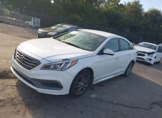 Photo 1 VIN: 5NPE34AB6HH497848 - HYUNDAI SONATA 