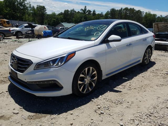 Photo 1 VIN: 5NPE34AB6HH536180 - HYUNDAI SONATA SPO 