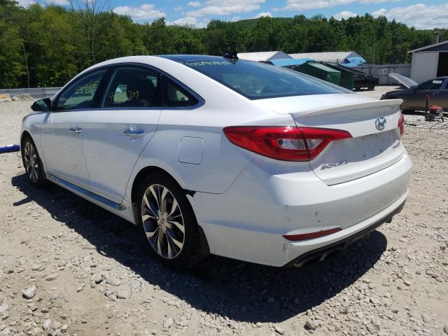 Photo 2 VIN: 5NPE34AB6HH536180 - HYUNDAI SONATA SPO 