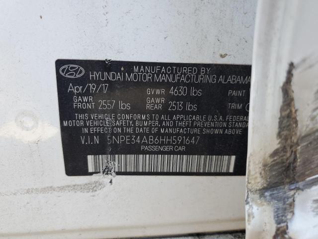 Photo 11 VIN: 5NPE34AB6HH591647 - HYUNDAI SONATA SPO 