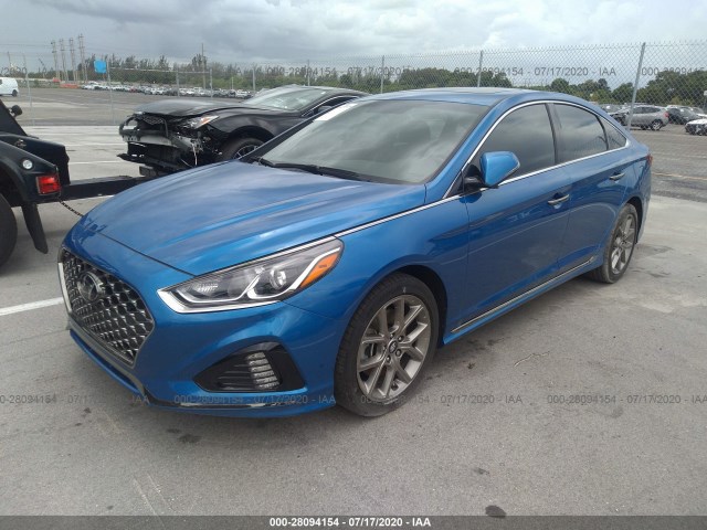 Photo 1 VIN: 5NPE34AB6JH677322 - HYUNDAI SONATA 