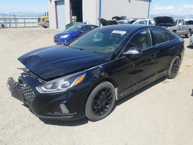 Photo 1 VIN: 5NPE34AB6JH693178 - HYUNDAI SONATA SPO 