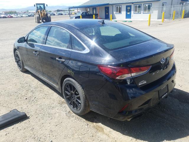 Photo 2 VIN: 5NPE34AB6JH693178 - HYUNDAI SONATA SPO 