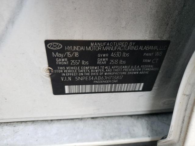 Photo 11 VIN: 5NPE34AB6JH713817 - HYUNDAI SONATA 