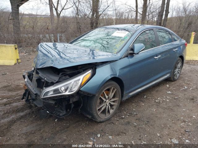 Photo 1 VIN: 5NPE34AB7FH102119 - HYUNDAI SONATA 