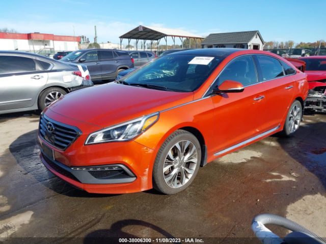 Photo 1 VIN: 5NPE34AB7FH114027 - HYUNDAI SONATA 