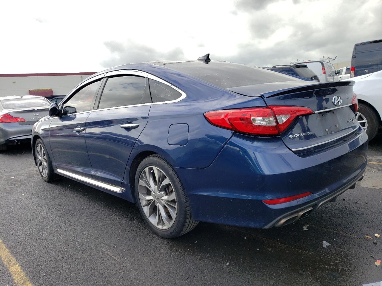 Photo 1 VIN: 5NPE34AB7FH133645 - HYUNDAI SONATA 