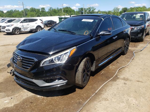 Photo 1 VIN: 5NPE34AB7FH134696 - HYUNDAI SONATA SPO 