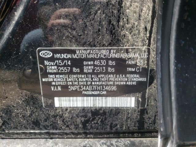 Photo 9 VIN: 5NPE34AB7FH134696 - HYUNDAI SONATA SPO 