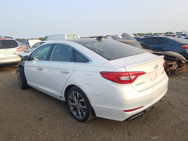 Photo 2 VIN: 5NPE34AB7FH157332 - HYUNDAI SONATA SPO 